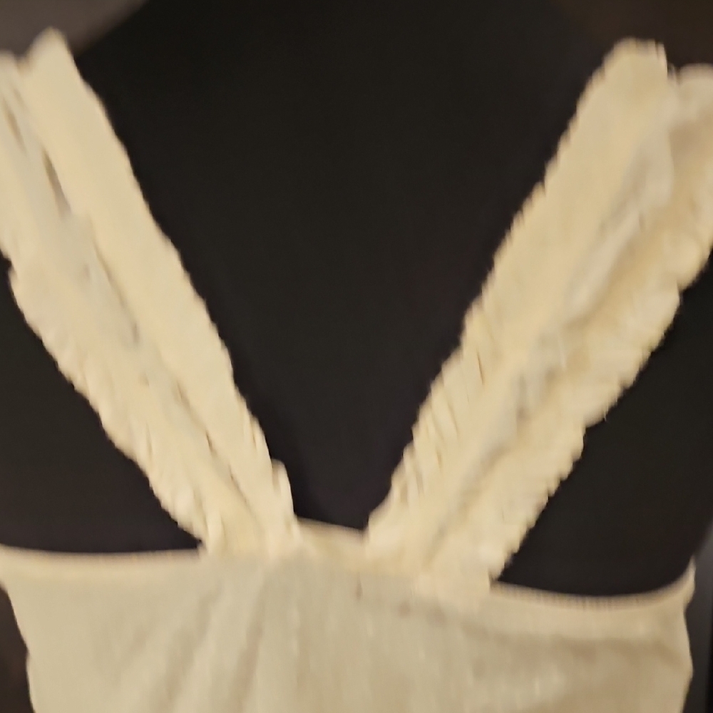 Trinity Cream Lace Detail Chemise - Picture 7 of 12